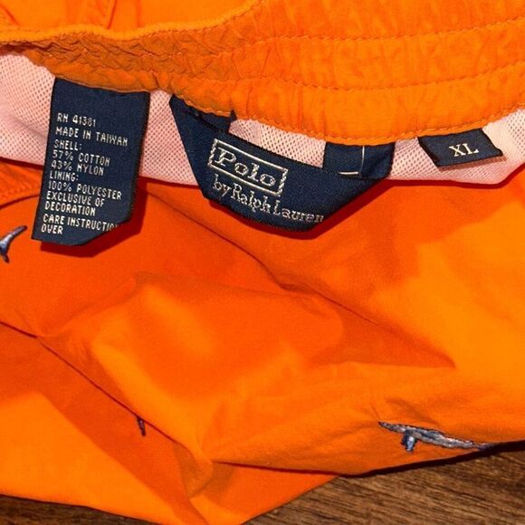 Ralph Lauren Polo Swim Surf Board Shorts Trunks Suit Fish - Picture 4 of 6